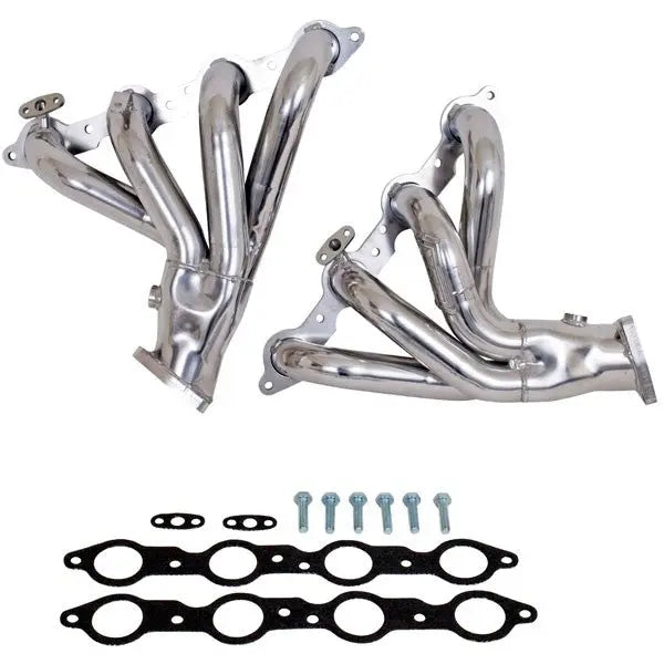 Chevrolet Corvette 5.7 LS1 1-3/4 Shorty Exhaust Headers Polished Silver Ceramic 97-99 Chevrolet Corvette 5.7 LS1 1-3/4 Shorty Exhaust Headers Polished Silver Ceramic 97-99