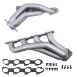 قطعة نظام عادم BBK Performance - Dodge Challenger Charger 300C Magnum 6.1 Hemi 1-7/8 Shorty Exhaust Headers Titanium Ceramic 06-10