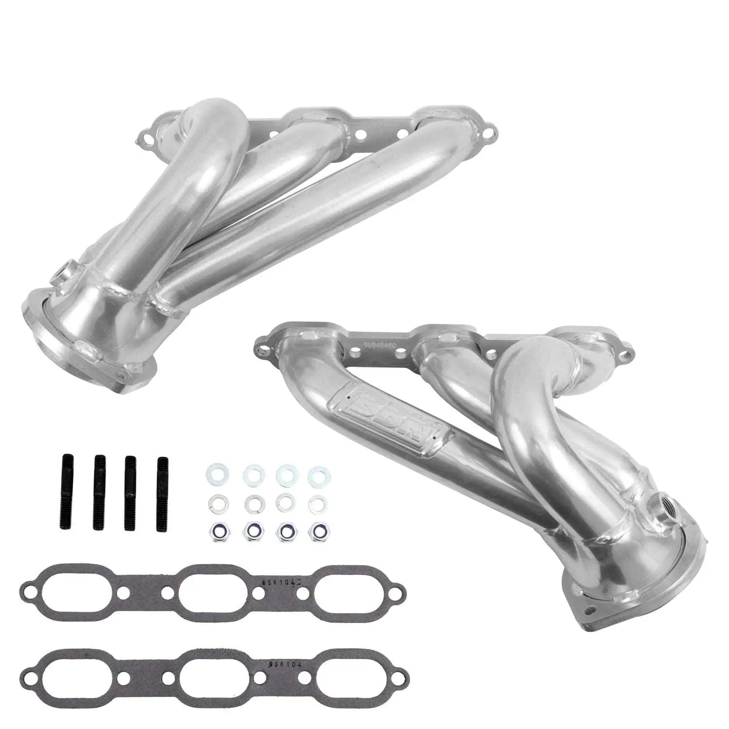 قطعة نظام عادم BBK Performance - Dodge Challenger Charger 300 V6 3.5 1-3/4 Shorty Headers - Polished Silver Ceramic 06-10 قطعة نظام عادم BBK Performance - Dodge Challenger Charger 300 V6 3.5 1-3/4 Shorty Headers - Polished Silver Ceramic 06-10