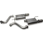 قطعة نظام عادم BBK Performance - Ford Mustang GT 5.0 Varitune Axle Back Exhaust Kit Stainless Steel 15-17