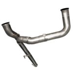 أنابيب توصيل العادم Kooks Headers - 3" SS Competition Only Y-Pipe. 2009-2018 Dodge/Ram 1500 5.7L. Connects to OEM.