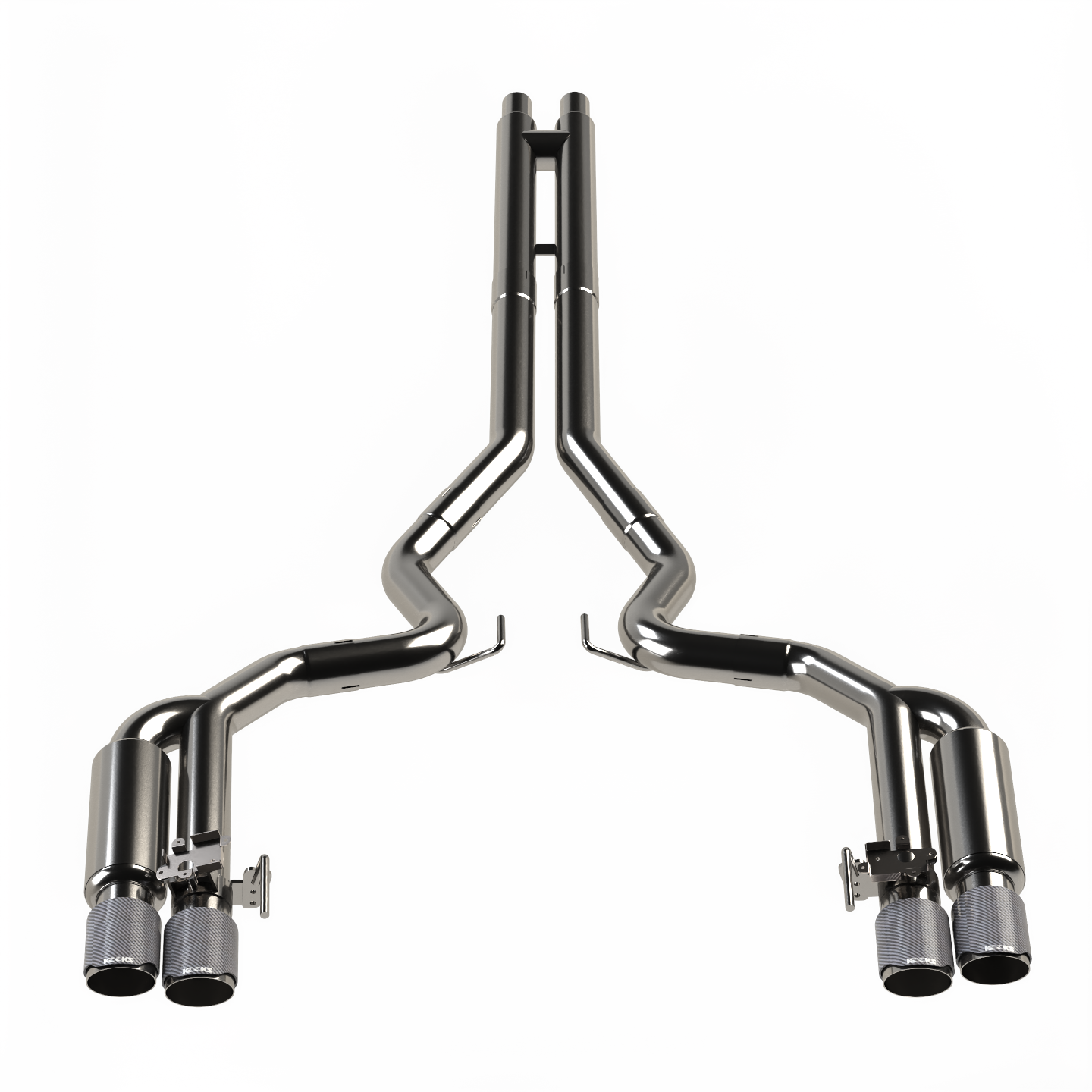 اكسسوار عادم Kooks Headers - 2018-2026 Ford Mustang GT 5.0L Active Exhaust Catbacks اكسسوار عادم Kooks Headers - 2018-2026 Ford Mustang GT 5.0L Active Exhaust Catbacks