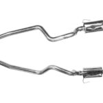 نظام عادم Kooks Headers - 3" Cat-Back w/SS Quad Tips.  2013-2014 Shelby GT500.