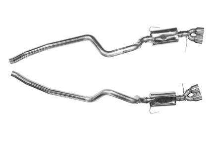 نظام عادم Kooks Headers - 3" Cat-Back w/SS Quad Tips.  2013-2014 Shelby GT500.