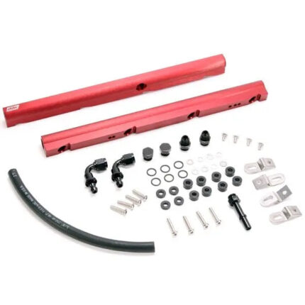 قطعة نظام وقود BBK Performance - Chevrolet GM 5.7 LS1 High Flow Billet Aluminum Fuel Rails 97-04