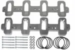 Supercharger Throttle Body or Inlet Magnuson - ICT Billet Cathedral Port Cylinder Head To LS3 Rectangle Port Intake Manifold Adapter (LS3)