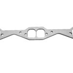 LSX Header Flange - 3/8" Thick Stainless. D Port for 1-7/8" Primaries.