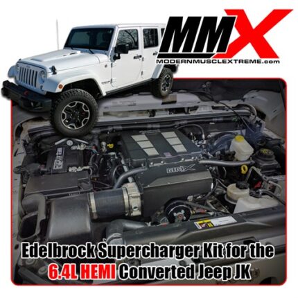 HEMI Jeep JK Edelbrock Supercharger Kit by MMX - Modern Muscle Xtreme