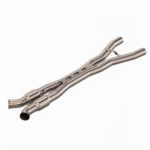 أنابيب توصيل العادم Kooks Headers - 3" SS H.O. GREEN Catted ULTRA X-Pipe. 06–13 Corvette C6 Z06/ZR1. Connects to OEM