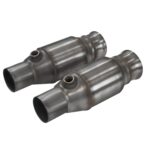 3" SS Catted OEM Connections. 2012-2020 Jeep/Durango 6.4L. Trackhawk 6.2L.