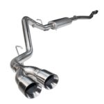 نظام عادم Kooks Headers - 3" SS Cat-Back Exhaust w/SS Tips. 2011-2014 F150 5.0L 4V. Connects to OEM.