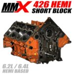 426 HEMI 1500 HP Stroker Short Block - 6.4/6.2 Based by MMX - Modern Muscle Xtreme