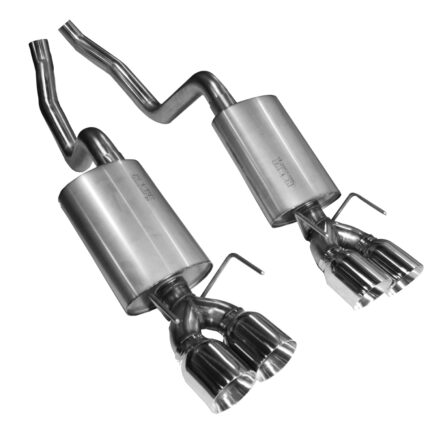 نظام عادم Kooks Headers - 2-1/2" Axle-Back w/SS Tips. 2009-2013 Corvette.  Connects to OEM Exhaust.
