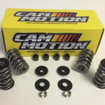 نوابض ومكونات الصمامات | Cam Motion - LS .660" Dual Valve Spring Kit with Premium Polished Springs & Steel Retainers (Discontinued See VSK142803)