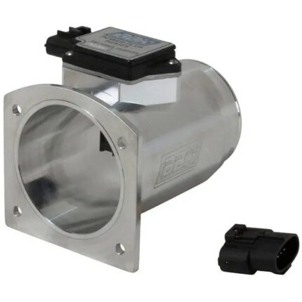 قطعة نظام وقود BBK Performance - Ford Mustang GT 5.0 76mm 24lb CAC Billet Aluminum Mass Air Meter 94-95