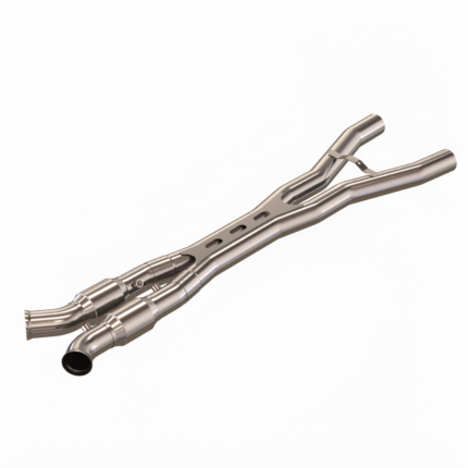 أنابيب توصيل العادم Kooks Headers - 3" SS GREEN Catted ULTRA X-Pipe. 2006–2013 Corvette C6 Z06/ZR1. Connects to OEM