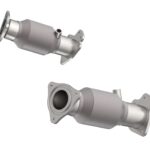 أنابيب توصيل العادم Kooks Headers - 3" High Output GREEN Catted OEM Connections. 2020+ Chevrolet Corvette C8.