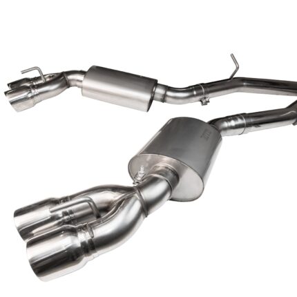 هدرز Kooks Headers - 3" SS GREEN Catted Header-Back Exhaust w/SS Tips. 2016-2020 Cadillac CTS-V.