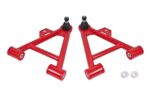 A-arms, lower, coilover, non-adjustable, poly, std ball joint BMR Suspension لـ Mustang 1979-1993