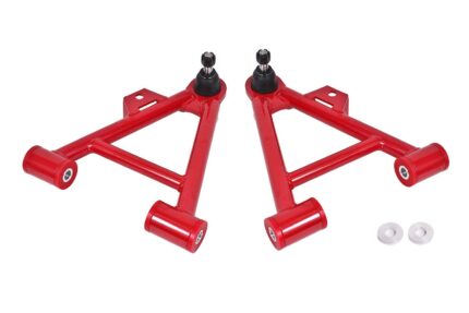 A-arms, lower, coilover, non-adjustable, poly, std ball joint BMR Suspension لـ Mustang 1979-1993
