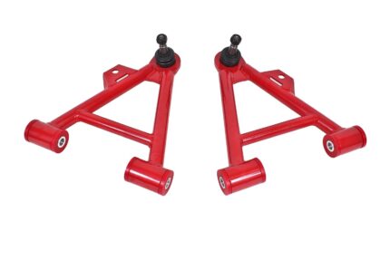 A-arms, lower, coilover, non-adjustable, poly, tall ball joint BMR Suspension لـ Mustang 1979-1993