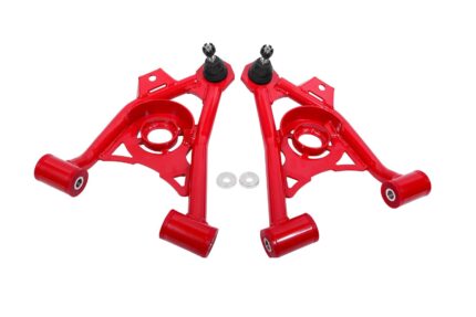 A-arms, lower, spring pocket, non-adj, poly, std ball joint BMR Suspension لـ Mustang 1994-2004