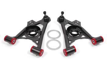 A-arms, lower, spring pocket, non-adj, poly, tall ball joint BMR Suspension لـ Mustang 1994-2004