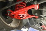 A-arms, lower, spring pocket, non-adj, poly, tall ball joint BMR Suspension لـ Mustang 1994-2004