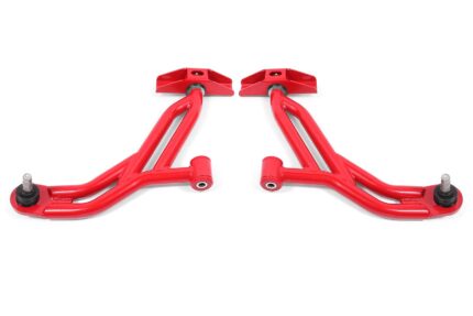 A-arms, lower, non-adj, poly/delrin, 18mm std ht ball joint BMR Suspension لـ Shelby GT500 2007-2009