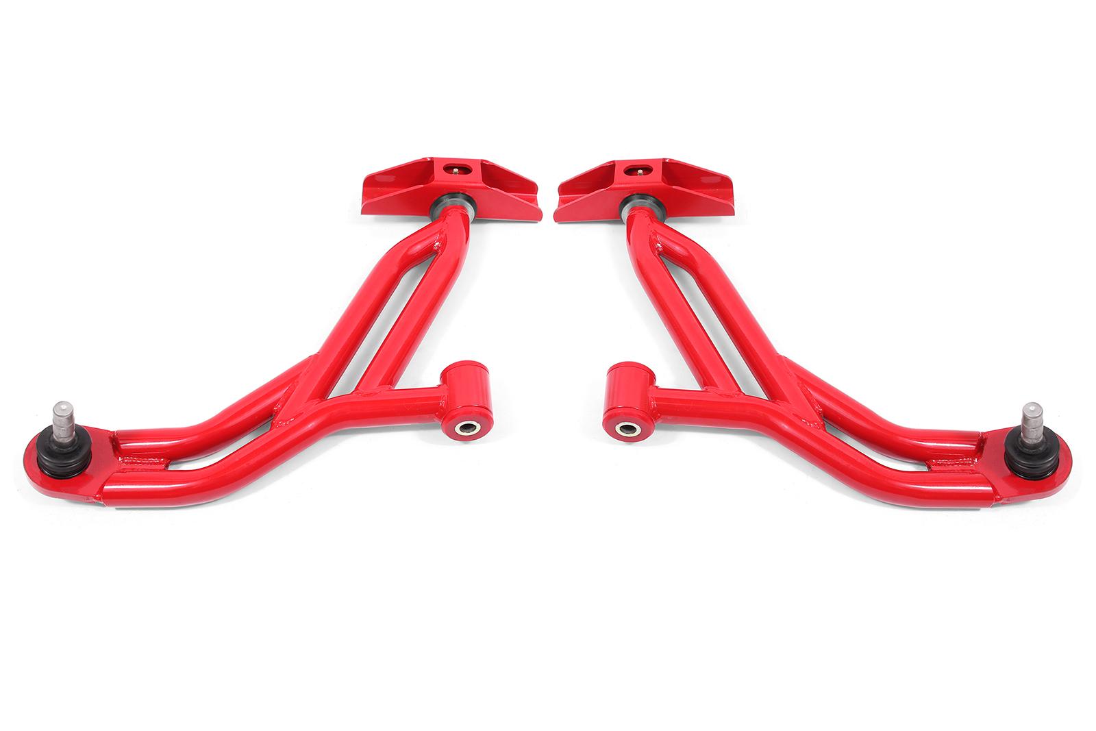 A-arms, lower, non-adj, poly/delrin, 18mm std ht ball joint BMR Suspension for Shelby GT500 2007-2009 A-arms, lower, non-adj, poly/delrin, 18mm std ht ball joint BMR Suspension for Shelby GT500 2007-2009