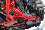 A-arms, lower, non-adj, poly/delrin, 19mm tall ball joint BMR Suspension لـ Mustang 2010-2014