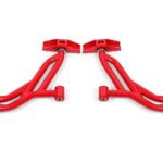 A-arms, lower, non-adj, poly/delrin, 19mm tall ball joint BMR Suspension لـ Mustang 2010-2014