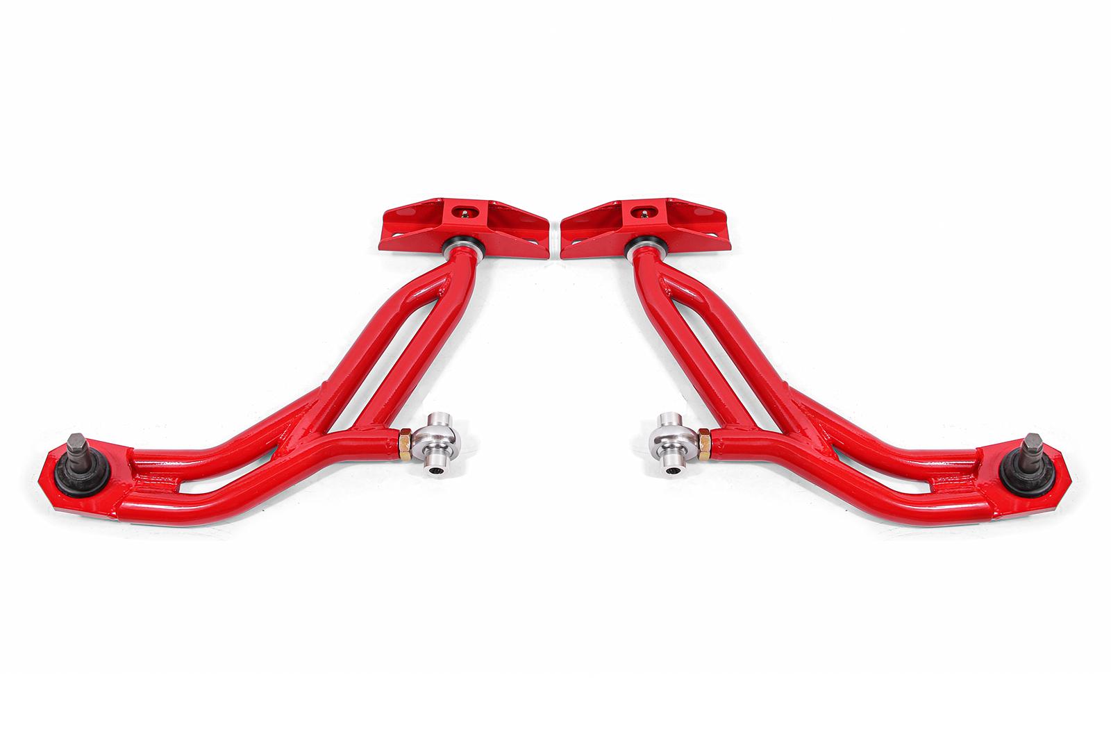 A-arms, lower, adj, delrin/rod end, 19mm tall ball joint BMR Suspension for Shelby GT500 2010-2014 A-arms, lower, adj, delrin/rod end, 19mm tall ball joint BMR Suspension for Shelby GT500 2010-2014
