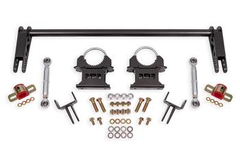Anti-roll bar kit, rear, weld-on, hollow 1.25", w/ tailpipes BMR Suspension لـ Mustang 1979-2004