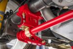 Anti-roll bar kit, rear, weld-on, hollow 1.25", w/ tailpipes BMR Suspension for Mustang 1979-2004
