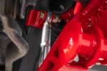 Anti-roll bar kit, rear, weld-on, hollow 1.25", w/ tailpipes BMR Suspension for Mustang 1979-2004