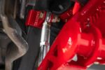 Anti-roll bar kit, rear, weld-on, hollow 1.25", w/ tailpipes BMR Suspension for Mustang 1979-2004