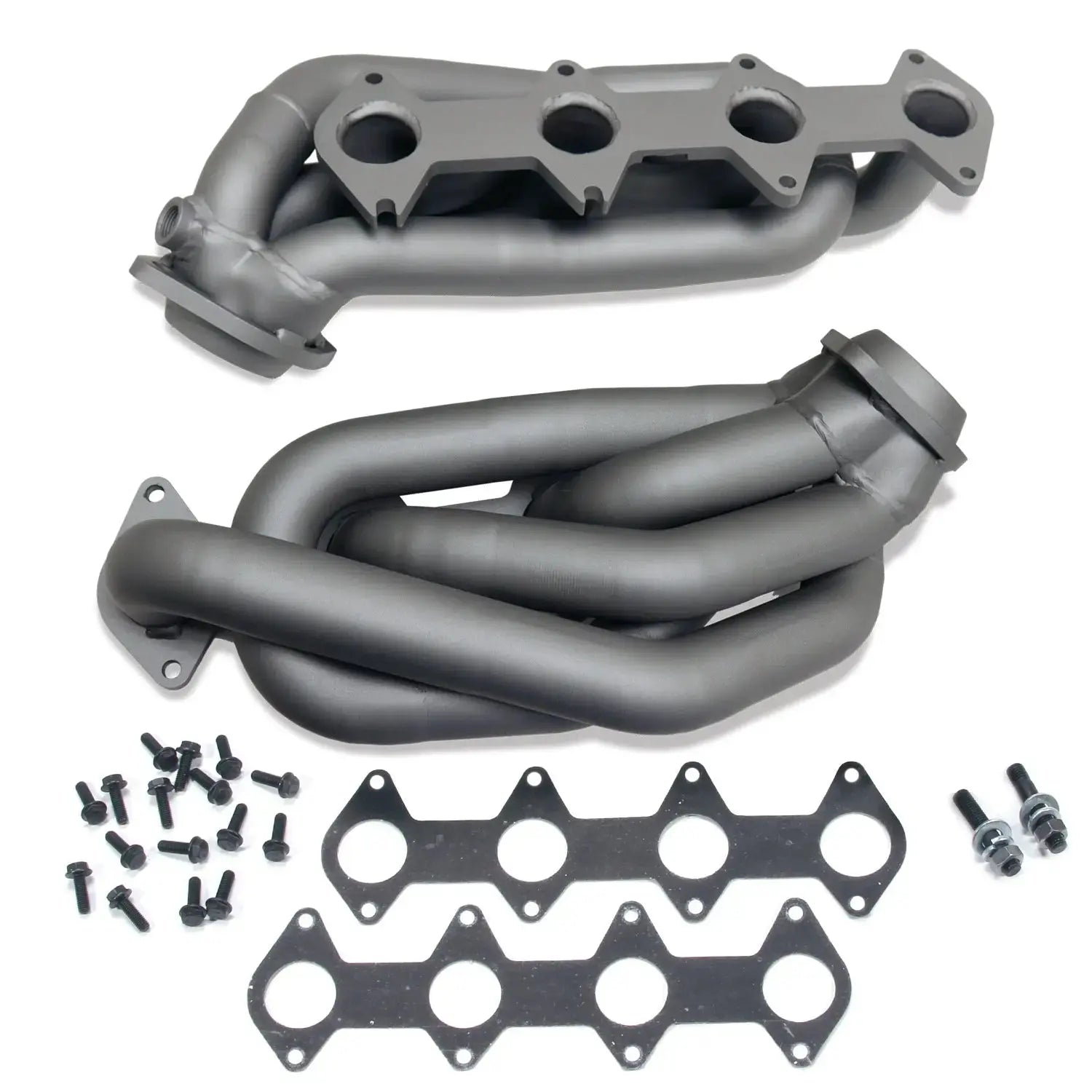Ford Mustang GT 1-5/8 Shorty Tuned Length Exhaust Headers Titanium Ceramic 05-10 Ford Mustang GT 1-5/8 Shorty Tuned Length Exhaust Headers Titanium Ceramic 05-10