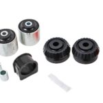 Brake Kit for 15" Conversion, Drilled and Slotted Rotors, Black Calipers BMR Suspension for Chevy Camaro 2016-2024