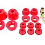 15" Conversion Kit by Carlyle Racing, Drilled and Slotted Rotors, Red Calipers BMR Suspension for Cadillac CTS-V 2015-2019