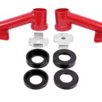 Camber bolts, front, 2.5 degrees offset BMR Suspension for Mustang