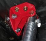 Coilover conversion kit, rear, non-adjustable shock mount, with CAB BMR Suspension لـ Mustang 1979-2004