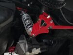 Coilover conversion kit, rear, non-adjustable shock mount, with CAB BMR Suspension لـ Mustang 1979-2004