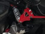 Coilover conversion kit, rear, non-adjustable shock mount, with CAB BMR Suspension لـ Mustang 1979-2004