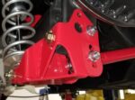 Coilover conversion kit, rear, non-adjustable shock mount, with CAB BMR Suspension لـ Mustang 1979-2004