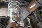 Coilover conversion kit, rear, adjustable shock mt, weld-in BMR Suspension لـ Mustang 1979-2004