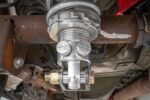 Coilover conversion kit, rear, adjustable shock mt, weld-in BMR Suspension لـ Mustang 1979-2004