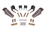 Coilover conversion kit, rear, adjustable shock mt, weld-in BMR Suspension لـ Mustang 1979-2004