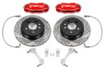 Brake Kit for 15" Conversion, Red Calipers, Non-Demon/Redeye BMR Suspension for Dodge Challenger 2008-2023