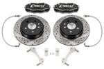Brake Kit for 15" Conversion, Black Calipers, Redeye BMR Suspension لـ Dodge Charger 2006-2023